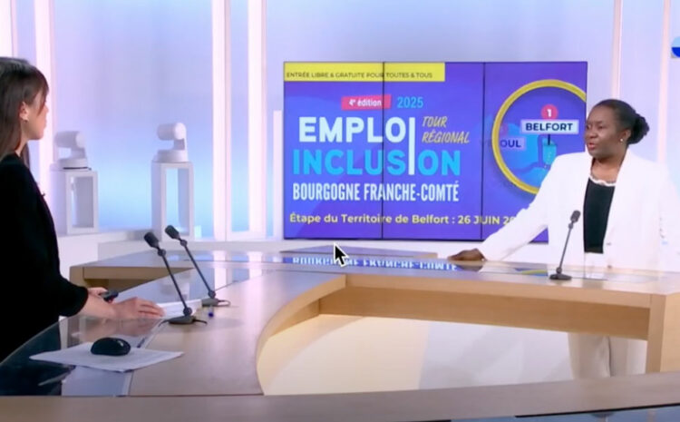 Halte Discriminations et le Tour Régional Emploi & Inclusion sur France 3 Franche-Comté