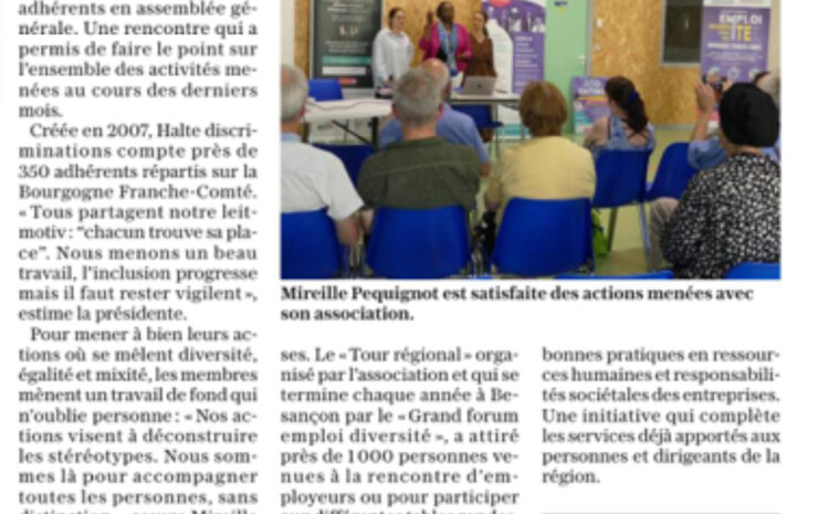  Assemblée Générale 2025 – Halte Discriminations